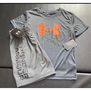 NWT Under Armour Athletic Set Boys Size 6